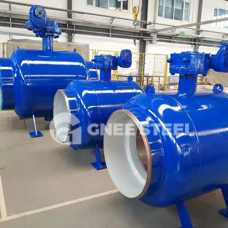 API 6D Trunnion Mounted Ball Valves