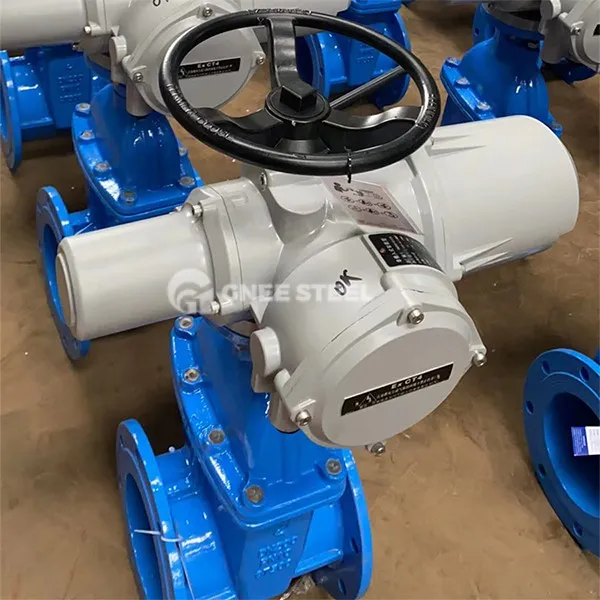 Electric actuated gate valve Electric actuated gate valve
