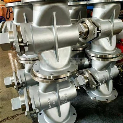 Katup Steker Flange Baja Tahan Karat
