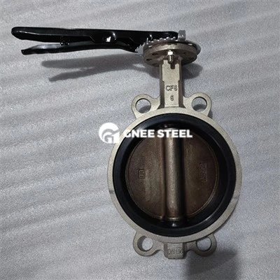 Katup kupu -kupu wafer stainless steel